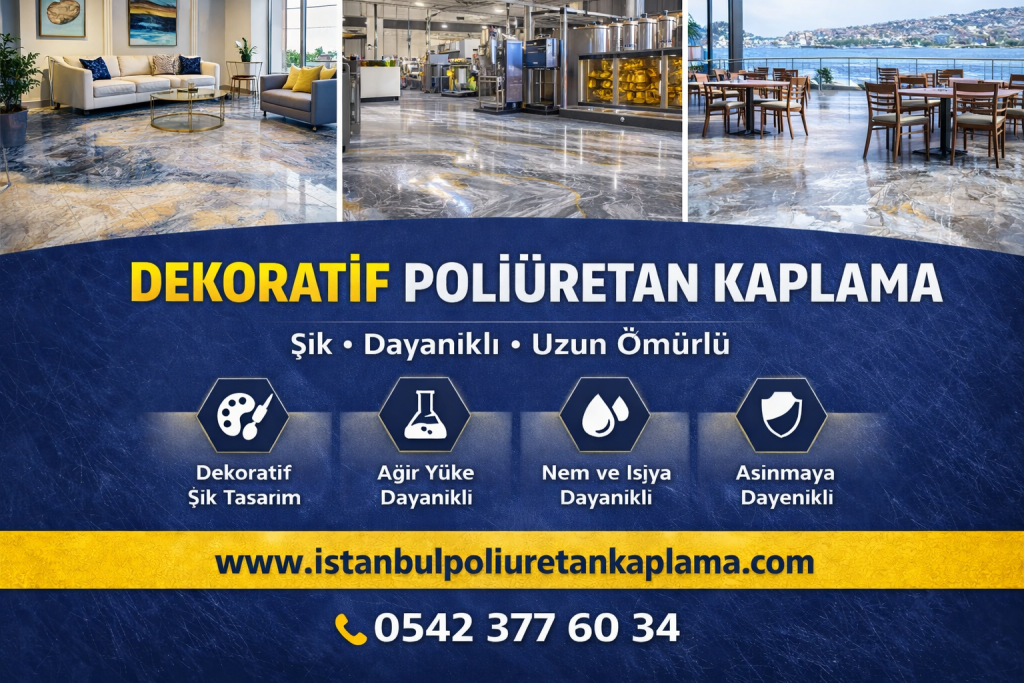 dekoratif poliüretan kaplama